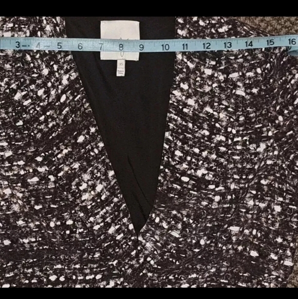 Joie | Brown and White Silk Knotched Collared Blazer Size XS B26#12 - Picture 6 of 10